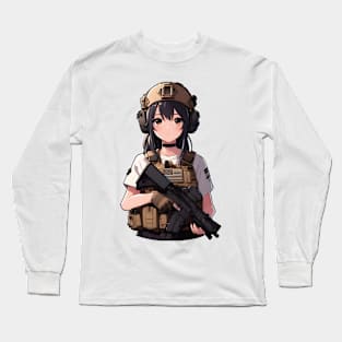 Tactical Girl Long Sleeve T-Shirt